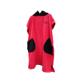 Poncho TTB rouge / noir