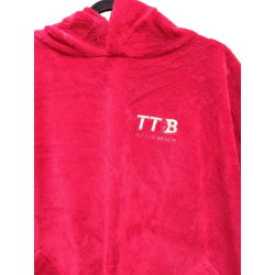 Poncho TTB rouge / doré